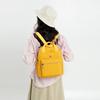 Solid Color Large Capacity Backpack Women Travel Backpack Lightweight College Student Schoolbag