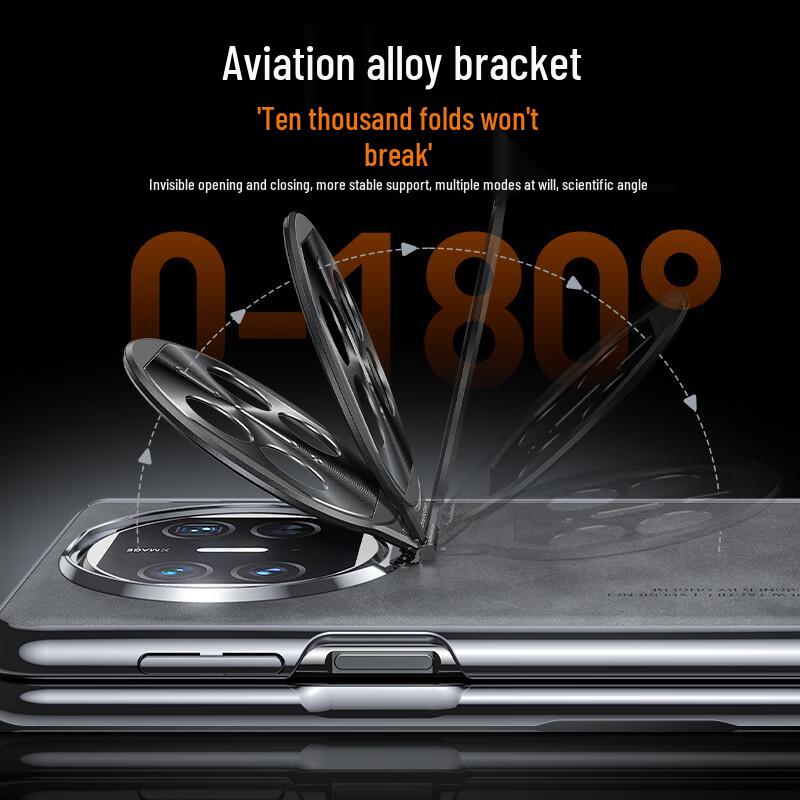 Ougedi Luxury Leather Foldable Phone Case for Huawei Mate X5