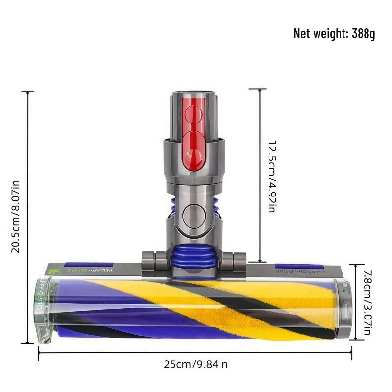 Dyson V7/V8/V10/V11/V15 Anti-Tangle Direct Drive Cleaner Head Accessory