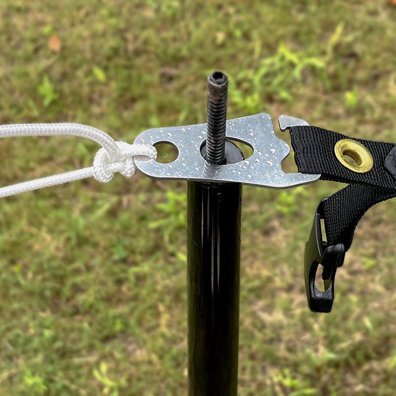 Stainless Steel Wind Buckle,Tent Adjuster, Wind Buckle Camping Rope Buckle,Tent Fastening Accessories Tent Quick Knot Buckle