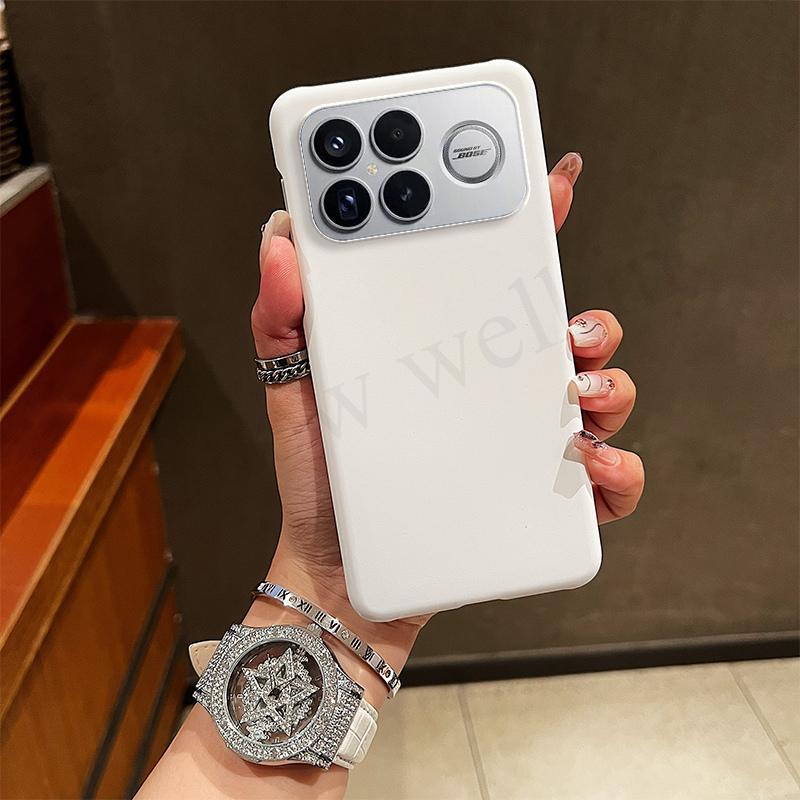 Luxe Minimalistisch Kleurrijk Ultra Dun Slank PP Rubberachtig Mat Hard PC Telefoonhoesje voor Xiaomi Poco F8 Pro F8 Ultra Valbestendig Schokabsorberend Bumperhoesje