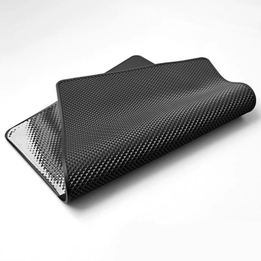 27X15CM Car Dashboard Sticky Anti-Slip PU Mat Auto Non-Slip Sticky Gel Pad for Phone Sunglasses Car Styling Interior Storage Pad