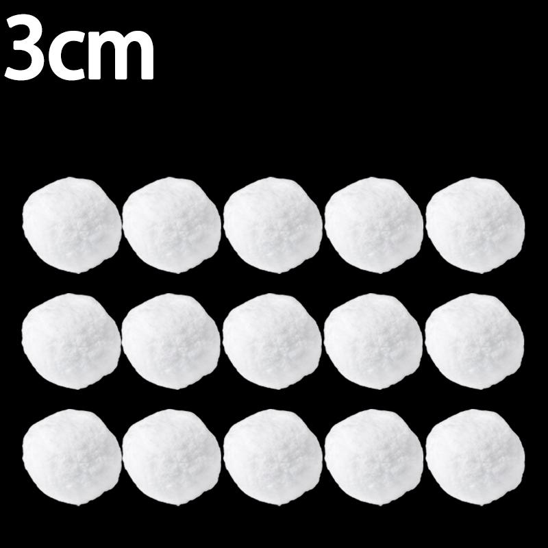Snow Balls White Fur Pompom Hairball for Xmas Tree Pendant Kids Play Toys Indoor Outdoor Toy Christmas Decoration Snowballs