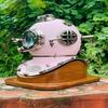 Pink Diving Helmet Coated Diving Helmet  Deep sea scuba Divers diving helmet  Maritime Deep Sea Helmet  Collectible Oceanic Helmet