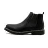 Men Chelsea Boots Plush Fur Mens Boots Leather Footwear Mens Chelsea Boots