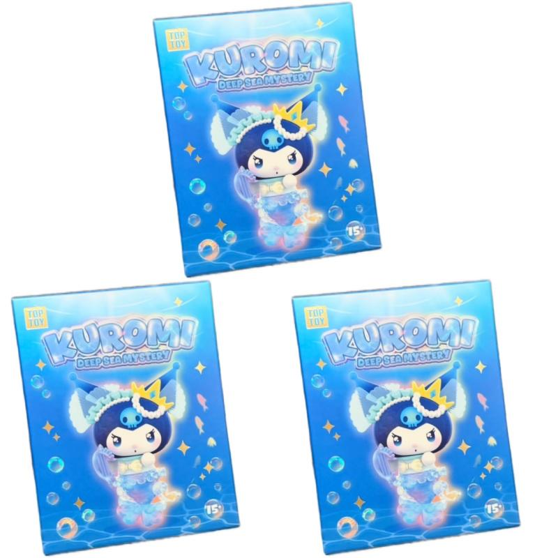Toptoy Kuromi Deep Sea Secret Series Trendy Figurine Cute Doll Desktop Decor Ornament Gift For Adult Collectors