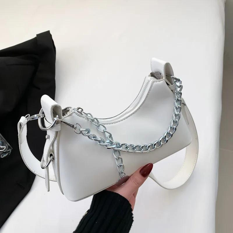 Spicy Beauty High Shoulder Bag for Women Unique Chain Single Bag Luxury High Quality New Fashion