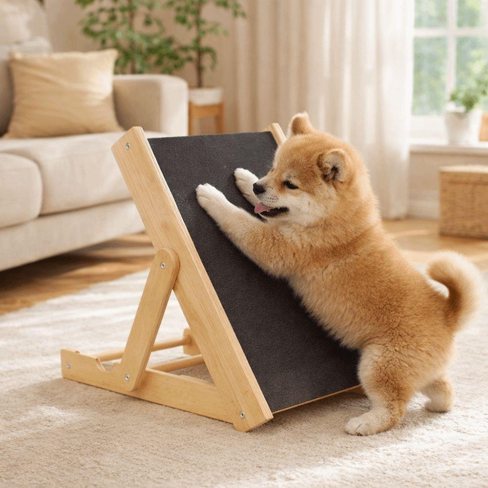 Nastavitelná výška leštička na drápky pro domácí mazlíčky Skládací deska na broušení drápků Škrabací deska pro psy Péče o domácí mazlíčky