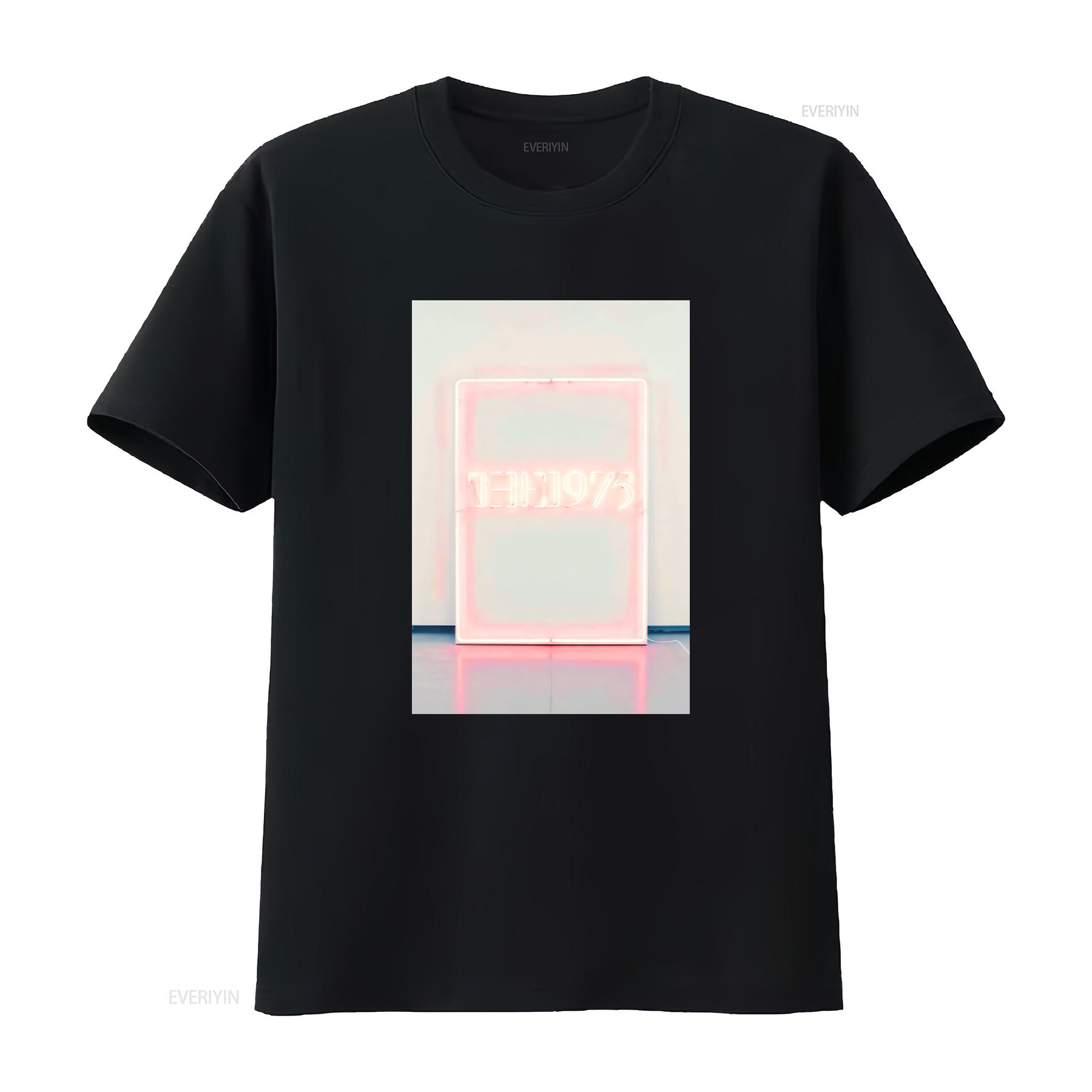 

Mens 1975 Neon Sign 2016 Fall Tour City Info New York Orlando T Shirt Small vintage Washed Slightly fashion Comfortable 4XL