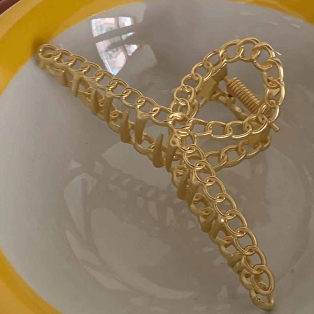 

Women s Updo Hair Clip Hairpin Half-up Rin Point Gold Glossy silver