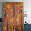 Igel Illustration Tüll Transparente Fenstervorhänge für Wohnzimmer Das Schlafzimmer Moderne Chiffon Voile Organza Vorhänge Dekor Vorhänge
