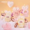 Bambino Nuovo Tre Super Mini Coniglietto Vinile Peluche Carina Borsa Ciondolo Bambola Decorativa Accessori Regalo Sorpresa Per Bambini Adulti Regalo di Compleanno per Bambini