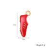 4Pcs Enamel Women Boot High heels Charms Stainless Steel Pendant for DIY Jewelry Making Accessories