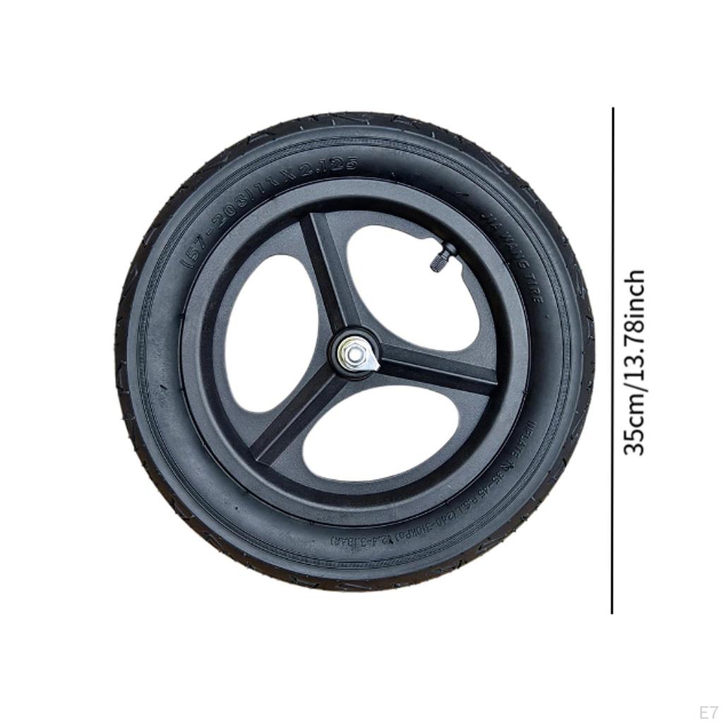 Balance Bike Replacement Wheel Air Tire Modification Accessory Maintenance Girls Boys Non Slip