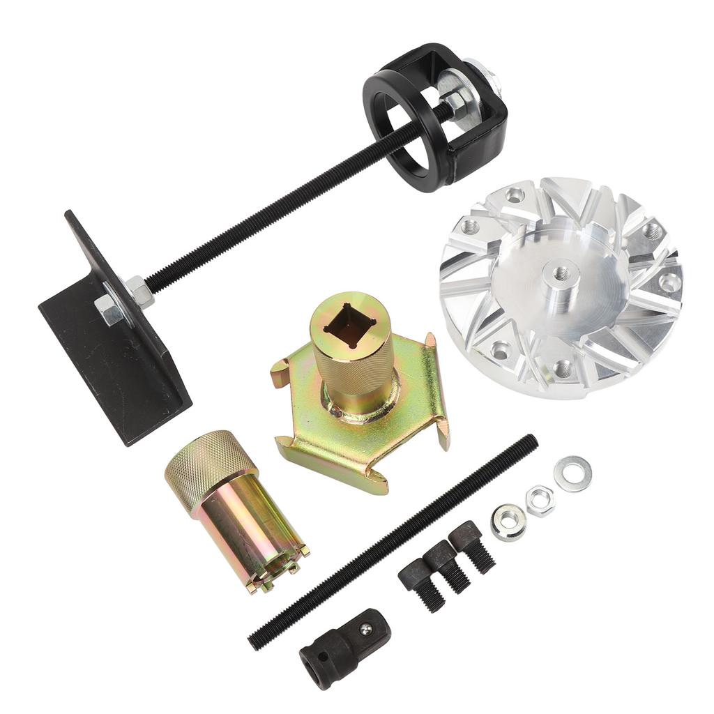 Complete Primary Clutch and Secondary Service Tools Kit Carbon Steel Fixture Plate Tool for RZR 900 1000 Turbo