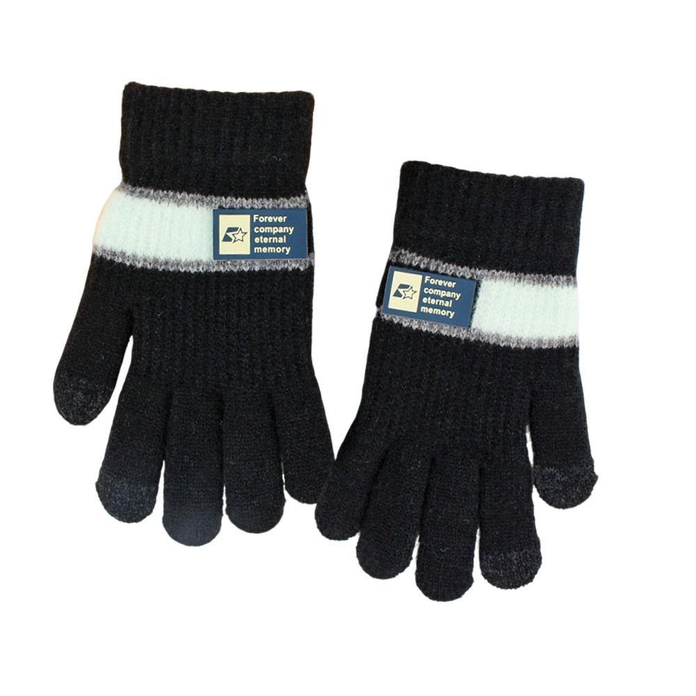 7-11Years Old Touchscreen Kids Winter Gloves Warm Baby Gloves Cute Knitted Gloves  Toddler