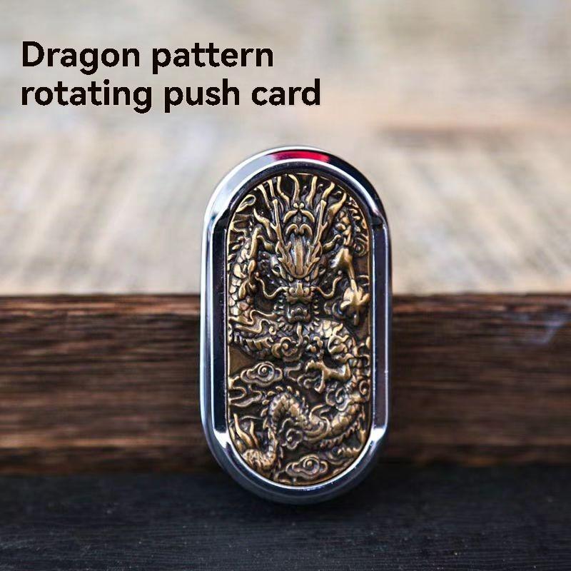 Decompression Magnetic Push Card Mechanical Slider Clicker Pushing Plate Coin EDC Relieve Stress Relief Toy Fidget Antistresse