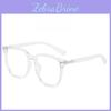 Retro Hexagon Blue Light Blocking Glasses Frame With Resin Lenses For Stylish Office Wear