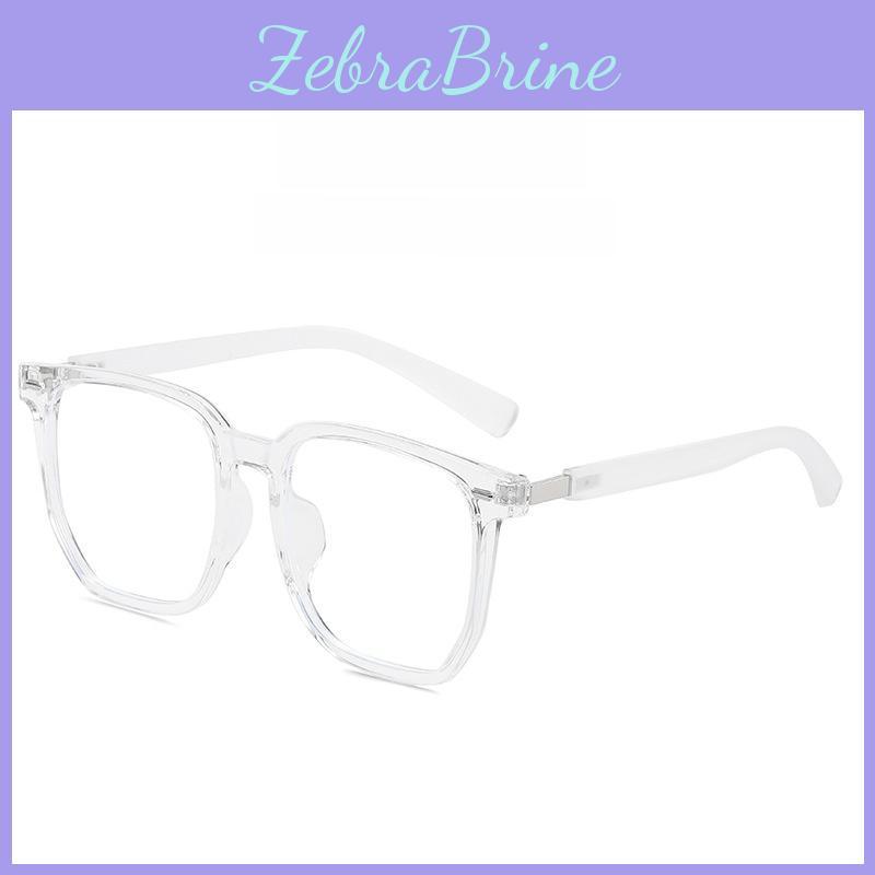 Retro Hexagon Blue Light Blocking Glasses Frame With Resin Lenses For Stylish Office Wear