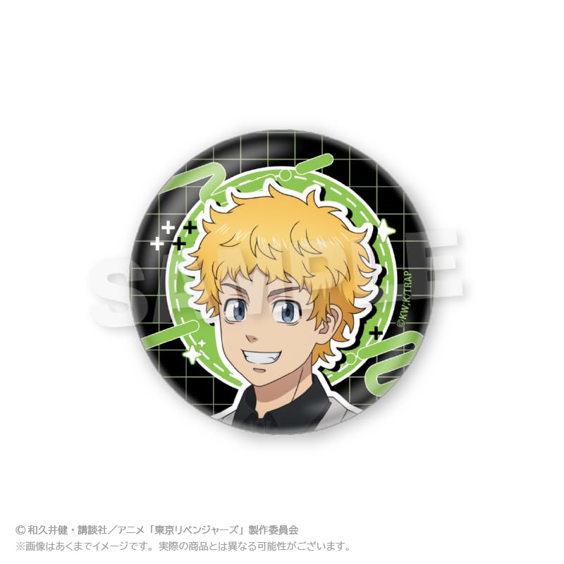 Tokyo Revengers Trading Hologram Can Badges Shopping Box of 9 Ver.