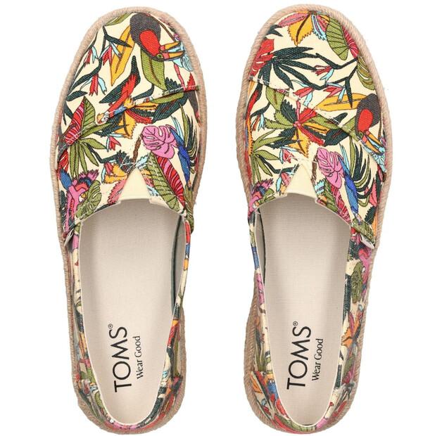 Женская обувь TOMS Shoes Alpargata rope 2 0 10021889 licht-mandel mehrfarbig