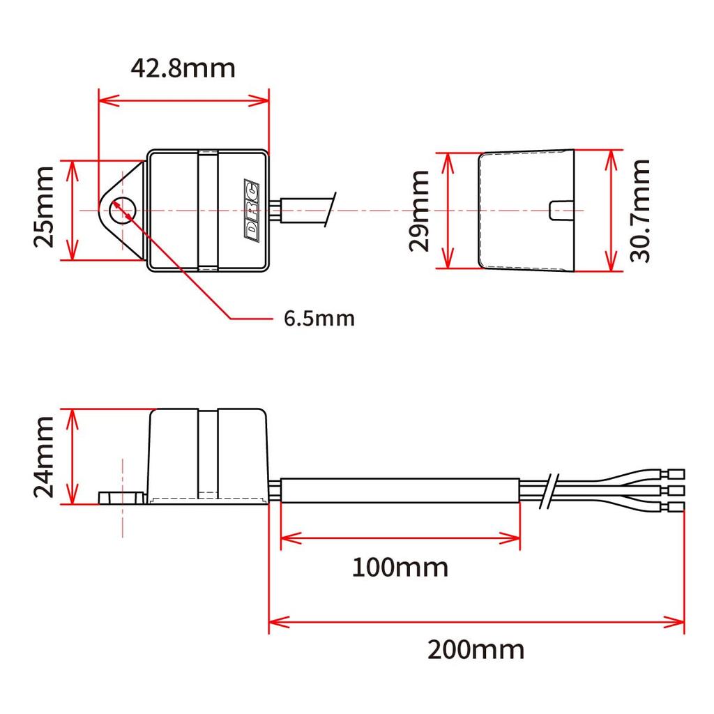 DRC Motred IC Relay Malfunction Prevention High Flasher Prevention Turn