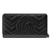GUCCI GG Marmont Artificial Leather Wallet Women's Black 443123-DTD1T-1000