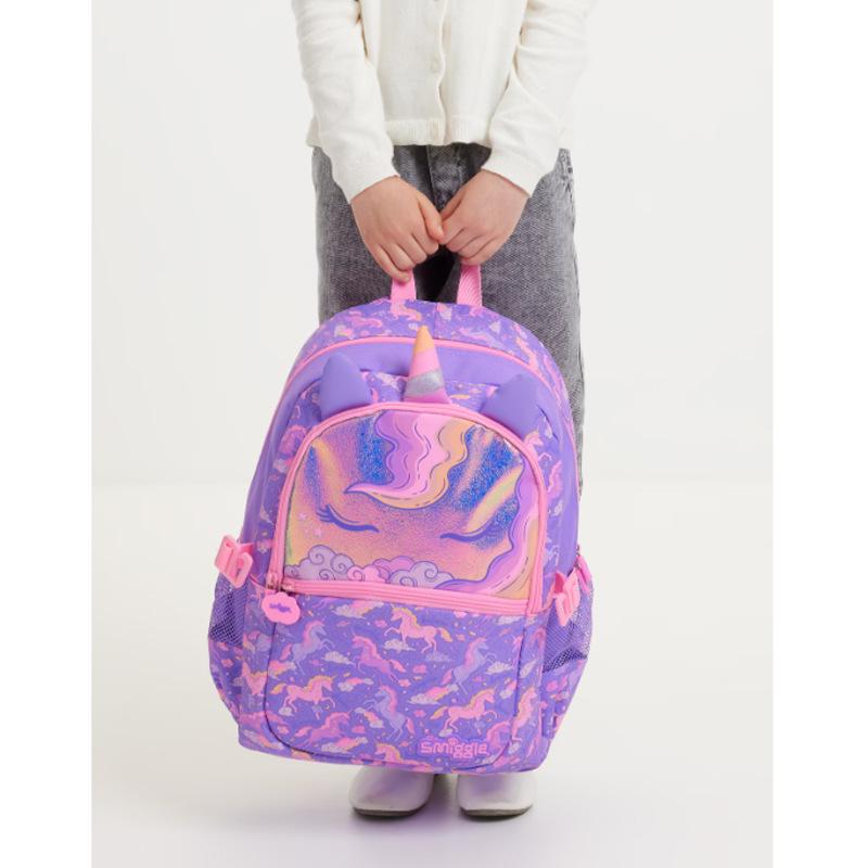 Zaino & Trolley Impermeabile Smiggle per Bambini della Scuola Primaria - Grande Capacità e Borsa Termica per il Pranzo Inclusa
