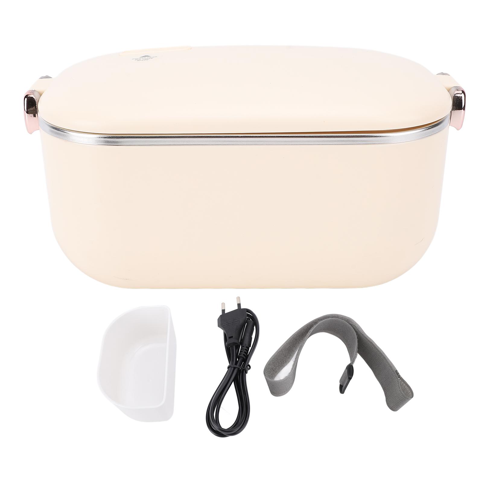 

Электрический ланч-бокс из нержавеющей стали емкостью 1 л, герметичный портативный подогреватель пищи для офиса L