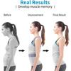 Adjustable Posture Corrector Concealed Back Brace Breathable Support Belt For Hunchback Relief