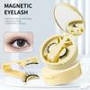 Magnetische Wimpern Set Ohne Kleber Natürliches Volumen Weich Wiederverwendbar Falsche Wimpern mit Applikator