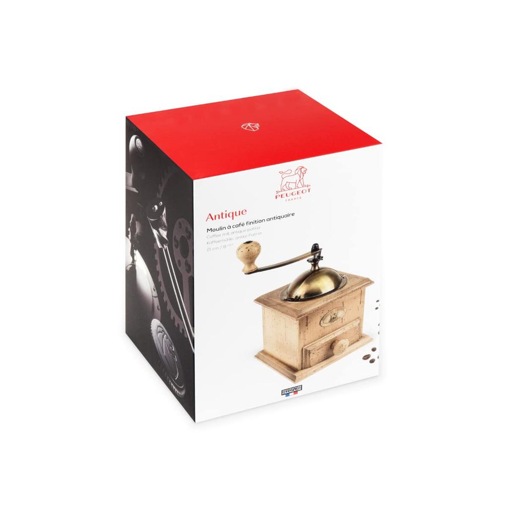 Peugeot Coffee Adjustable Grind 25g Bean Made in Antique Gift Mill, Manual, Size, Capacity, France, Style, 31152,