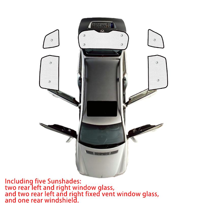 For Ford Edge Endura MK2 CD539 2015- 2018 Car Full Coverage Sunshades UV Protection Windshields Accessories Window Sunvisor