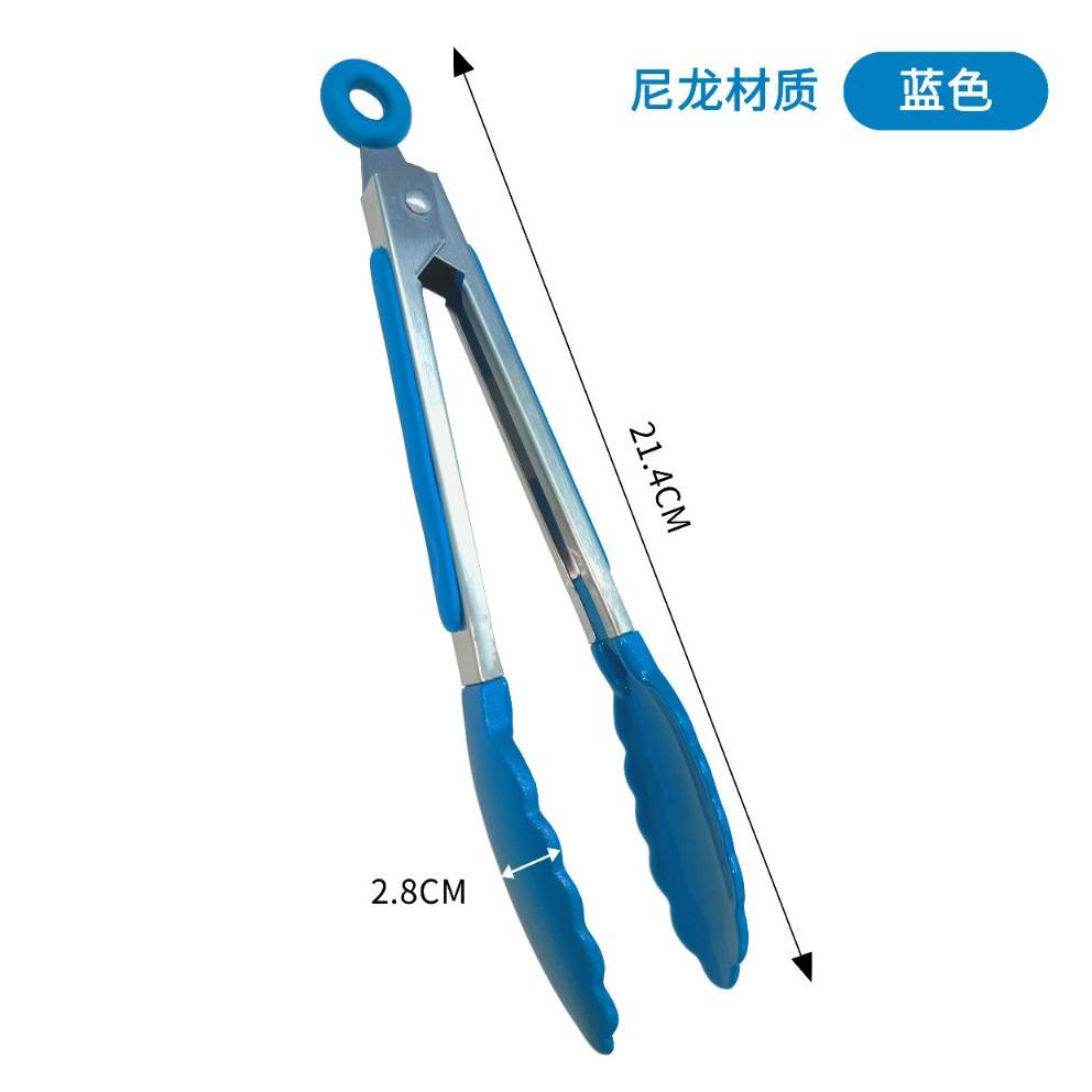 7 Inch Stainless Steel Food Tongs BBQ Salad Bread Cooking Clip Clamp Serving Utensils Tongs Tools Grill Kitchen Accessories 2025