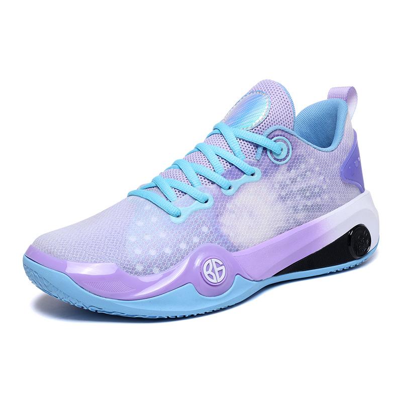 6812 Men's Women's Basketball Shoes Low Cut Mesh Surface Anti Slip MD Bottom Cushioning Couple Training Fashion Sports