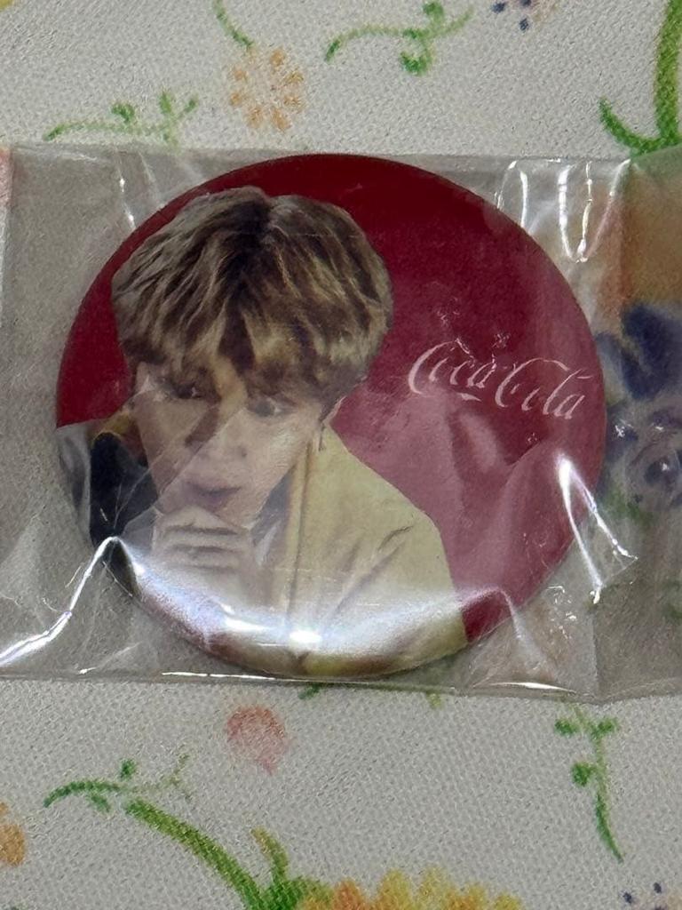 [USED] Coca-Cola BTS Jimin Korea Limited Edition Badge