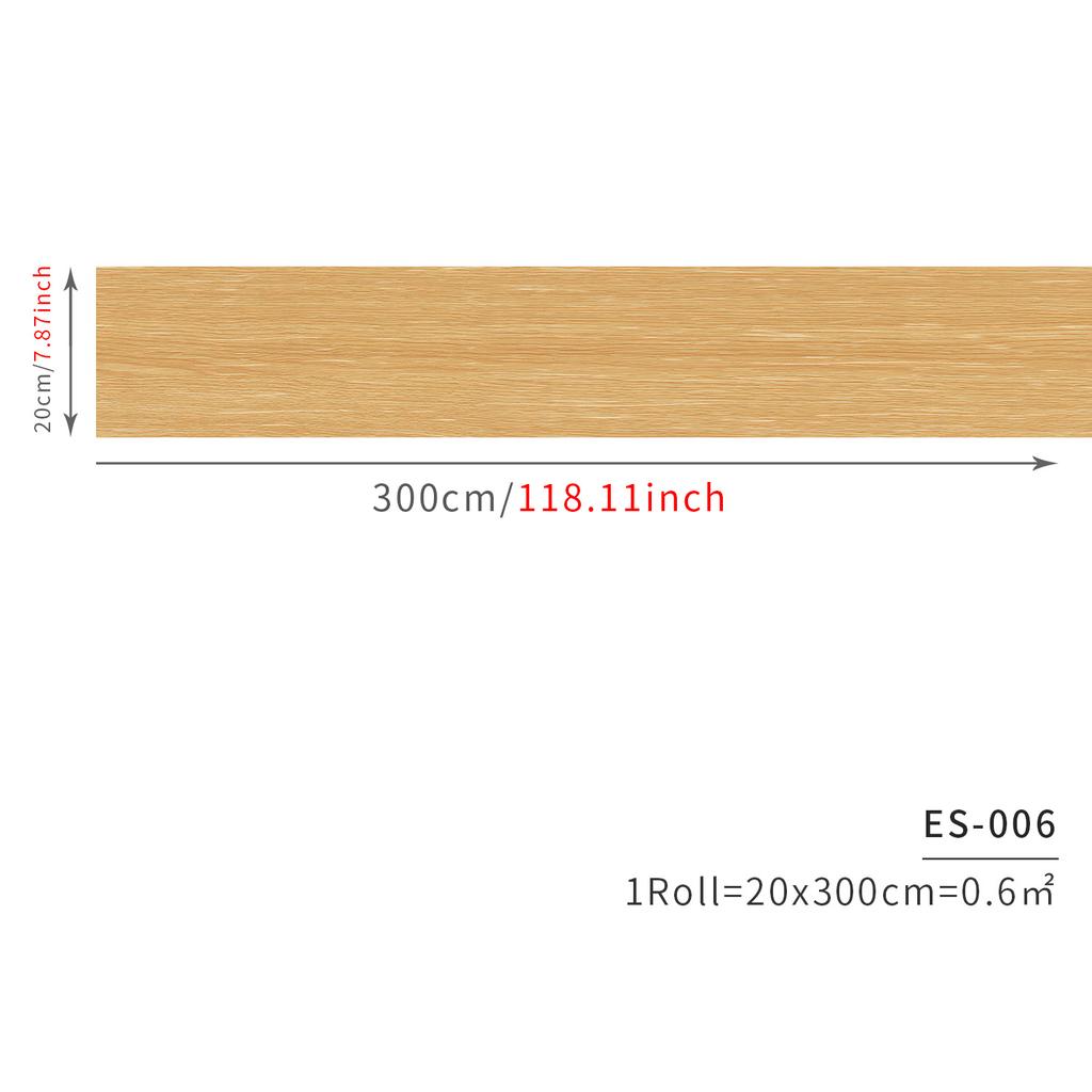 Simulation Wood Grain Home Decoration Floor Sticker Pvc Waterproof Wall Sticker Bedroom Living Room Floor Renovation Sticker