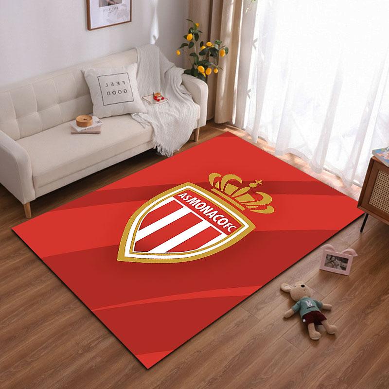 AS Monaco FC Logo Carpet suitable as a non-slip mat for the living room or bedroom sofa
