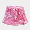 European and American New Camouflage Bucket Hat Spring and Summer Outdoor Travel Shopping Fashion Double-sided Sun Hat Men's and Women's Basin Hats