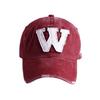 Embroidery Washed Cotton Baseball Cap Hip Hop Snapback Hat Adjustable Outdoor Use Casual Dad Hats Sunscreen Gorras W Letter Print