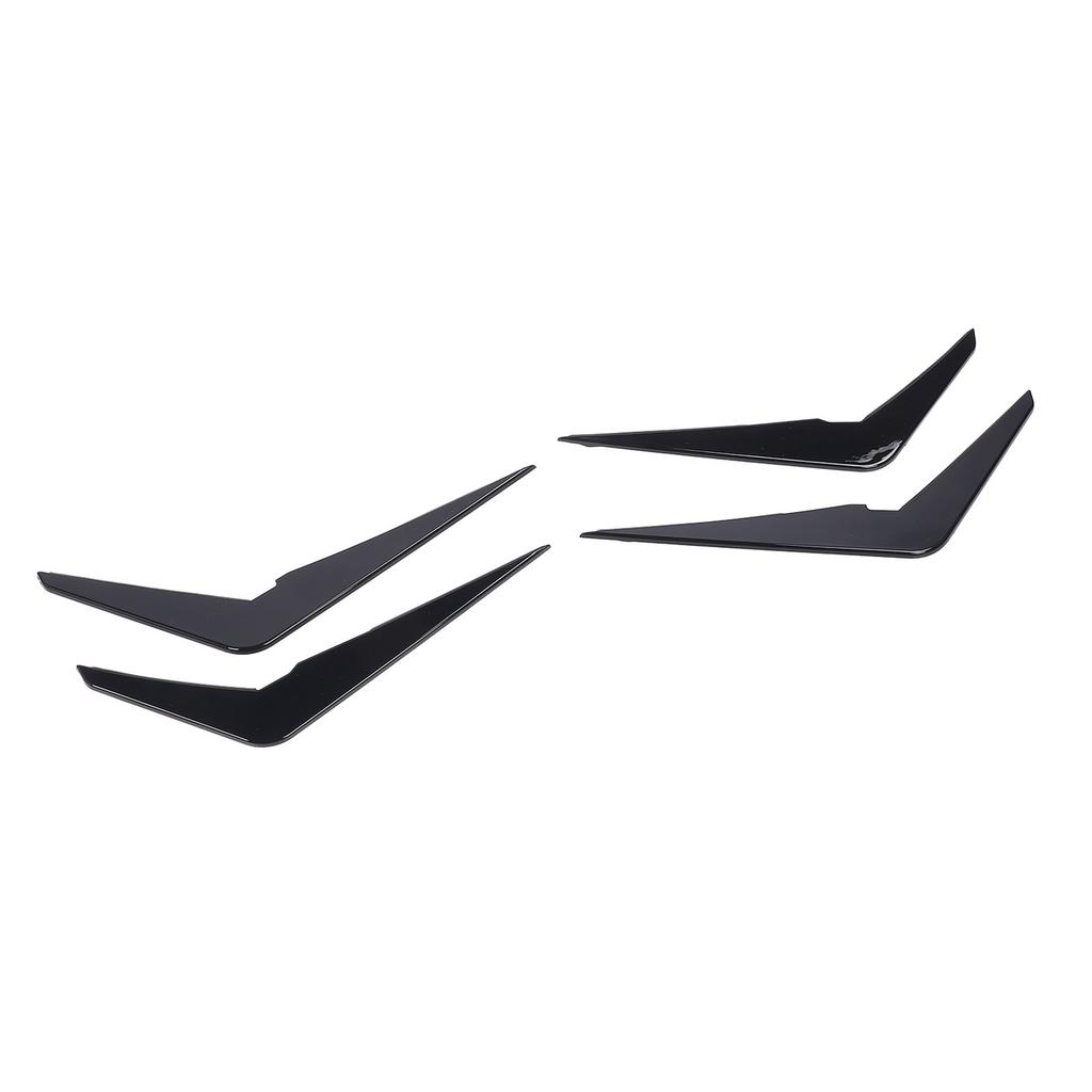 4 Stuks Voorbumper Zijventilatie Sierkap Canard Mistlicht Frame Canard Vervanging voor X5 G05 LCI M Sport 2023 en Later