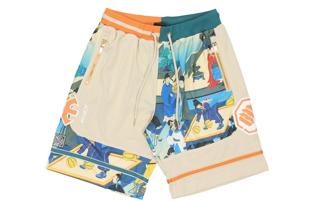 Men's Pants Li-Ning Sports Basketball Collection Basketball Shorts Men's Multicolor Moderate Straight Fit