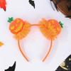 Pumpkin Hairhoop Festival Headband Halloween Dressingup Costume Props Headpiece Theme Party Headband Adult Holiday Props