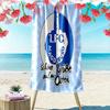 FCM Soul Print Strandtuch, Großes Weiches Schnelltrocknendes Handtuch für Strand Camping Schwimmen