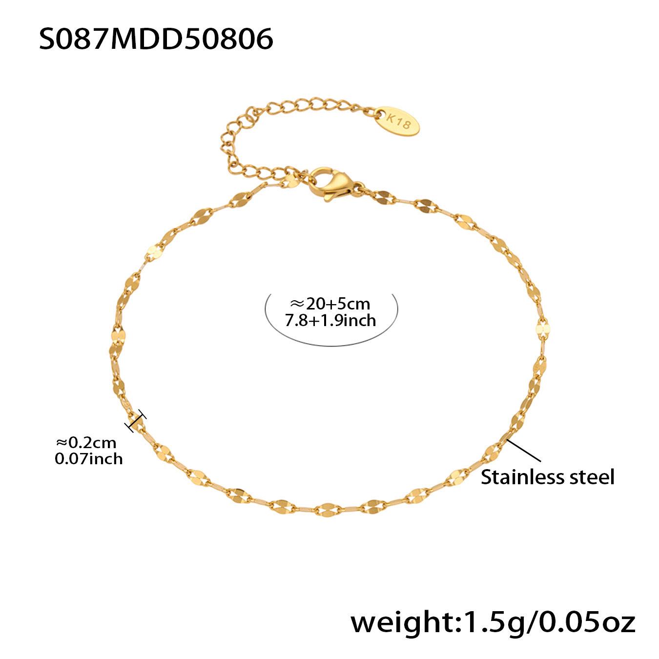 Exquisite 8-Character Zircon Butterfly Bracelet in 18K Gold-Plated Stainless Steel