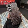 Luxury Gradient Full Diamond Case for Samsung Galaxy S24 S25 S23 Ultra S21 S22 Plus Note 20 Shinny Bling Shockproof PC Cover