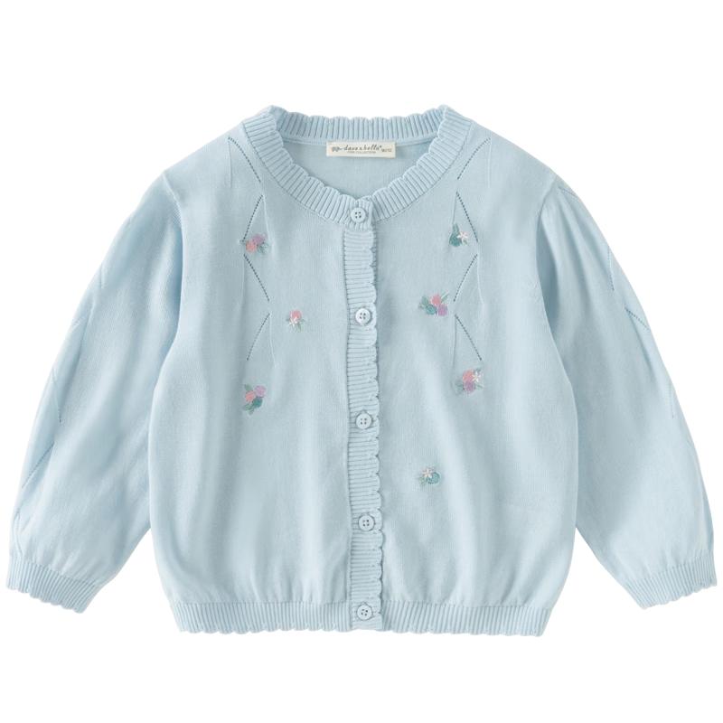 DAVE&BELLA Girls  Lyocell Cooling Cardigan 130cm