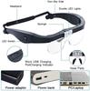 Magnifying Glasses Magnifier 1.5X 2.5X 3.5X 5.0X USB Rechargeable With LED Light For Reading Jewelers Watchmaker Repair Wearing