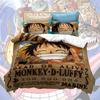 High Definition Digital Printed 3-piece Bedding Set For Us Size Bed Sheet