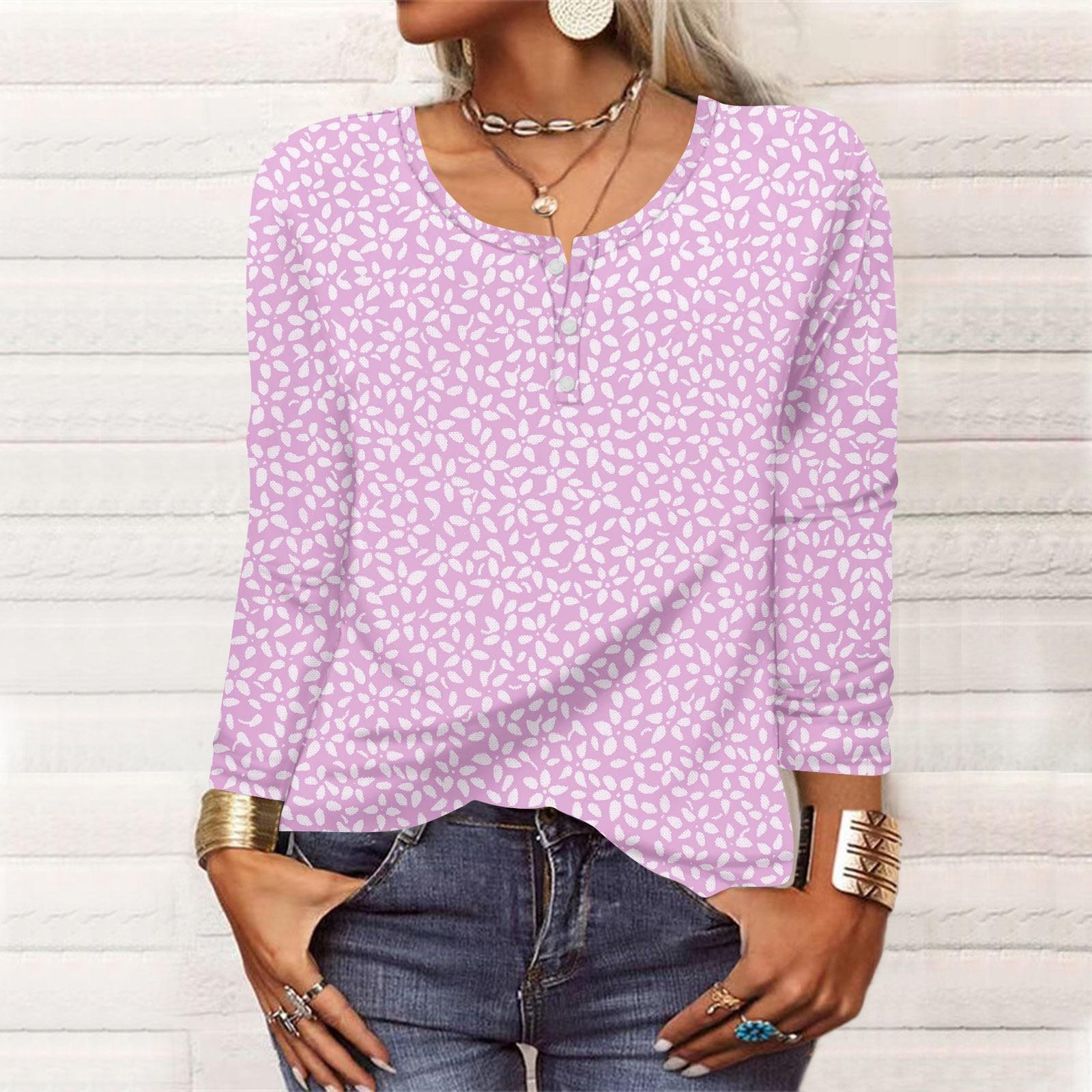 

Новая женская модная футболка на пуговицах с длинными рукавами и тонкими повседневными топами XL